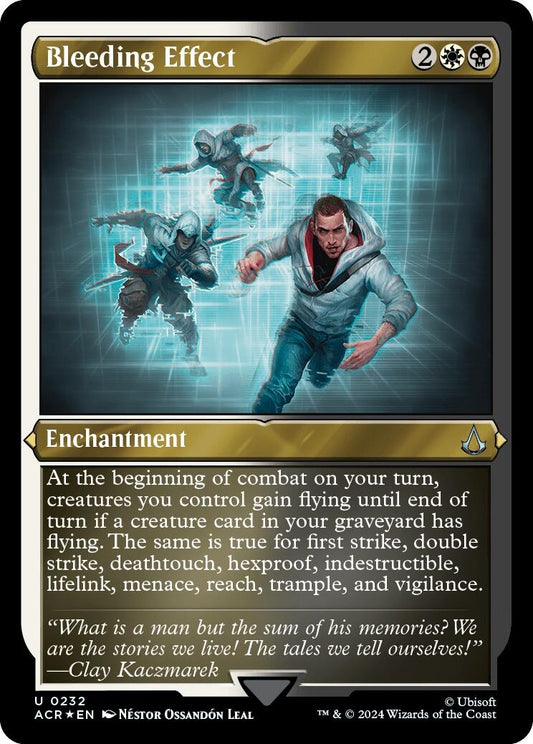 Image for Bleeding Effect (Foil Etched) (232) (Universes Beyond: Assassin's Creed) - Magic: The Gathering