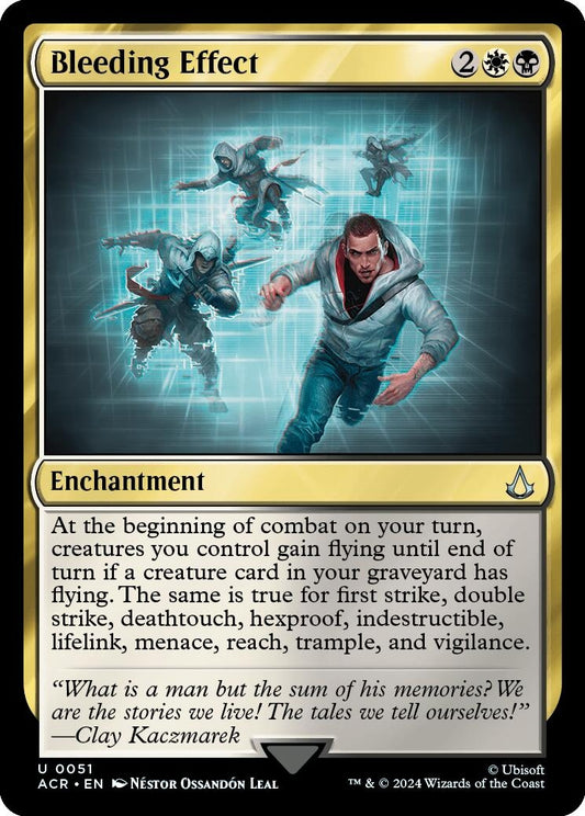 Image for Bleeding Effect (51) (Universes Beyond: Assassin's Creed) - Magic: The Gathering