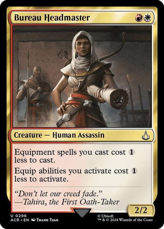 Image for Bureau Headmaster (296) (Universes Beyond: Assassin's Creed) - Magic: The Gathering