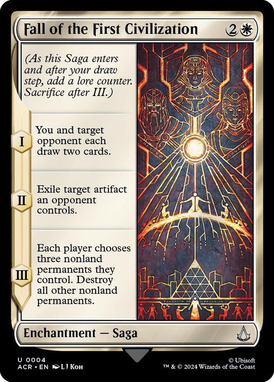 Image for Fall of the First Civilization (4) (Universes Beyond: Assassin's Creed) - Magic: The Gathering