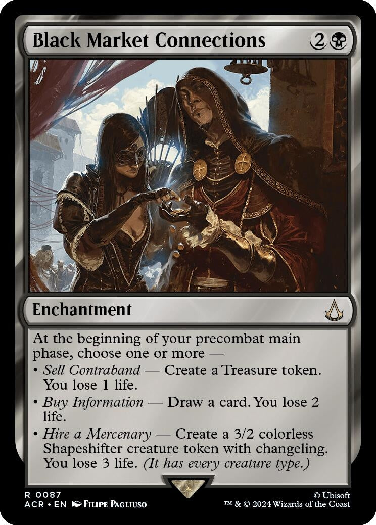 Image for Black Market Connections (87) (Universes Beyond: Assassin's Creed) - Magic: The Gathering