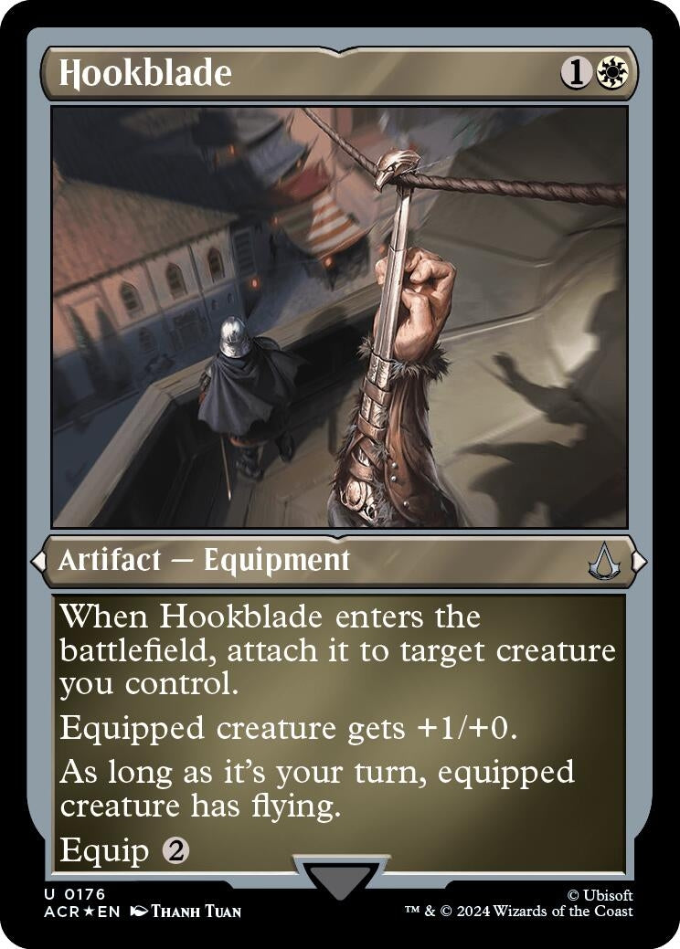 Image for Hookblade (Foil Etched) (176) (Universes Beyond: Assassin's Creed) - Magic: The Gathering