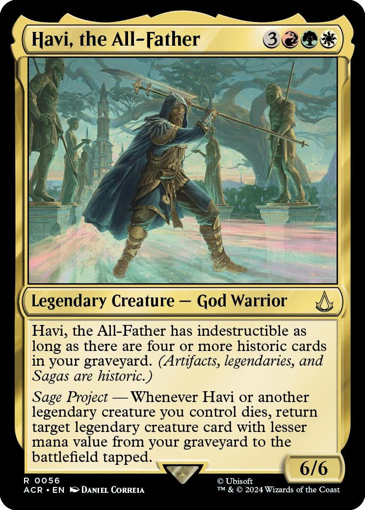 Image for Havi, the All-Father (56) (Universes Beyond: Assassin's Creed) - Magic: The Gathering