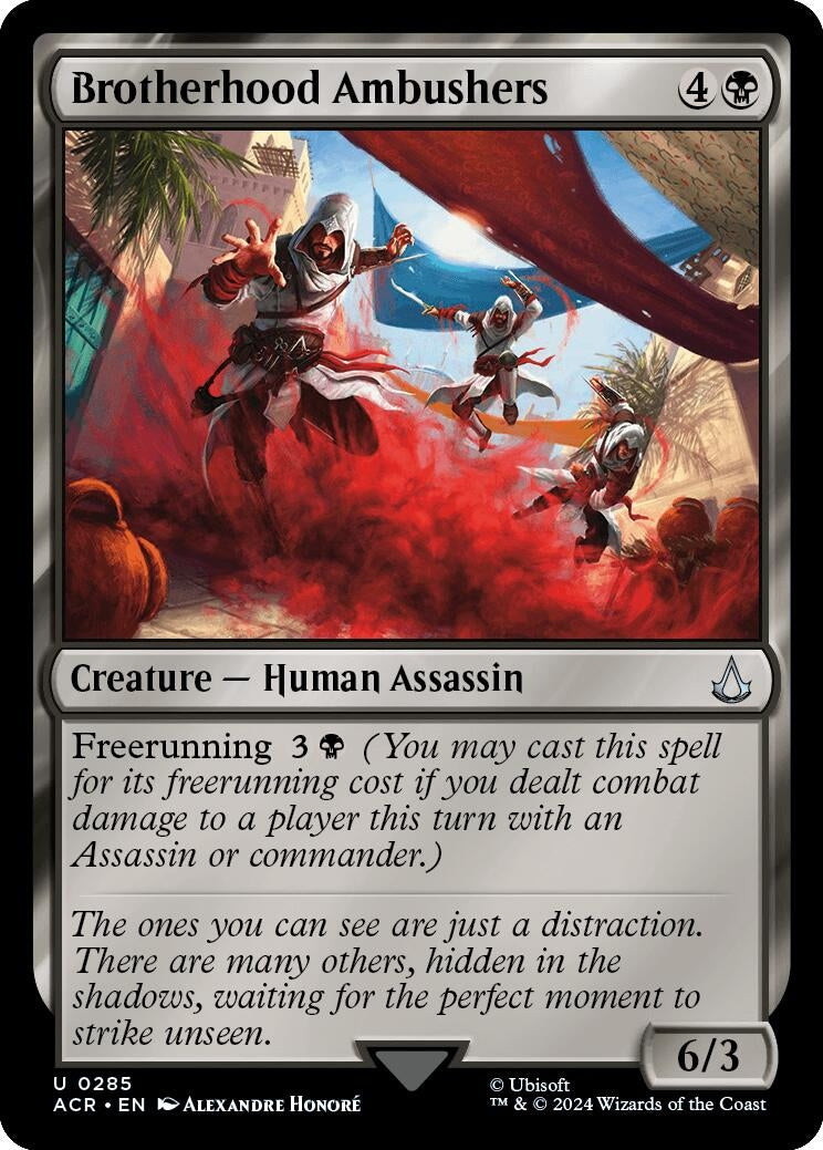 Image for Brotherhood Ambushers (285) (Universes Beyond: Assassin's Creed) - Magic: The Gathering