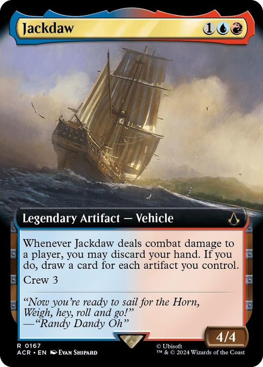 Image for Jackdaw (Extended Art) (167) (Universes Beyond: Assassin's Creed) - Magic: The Gathering