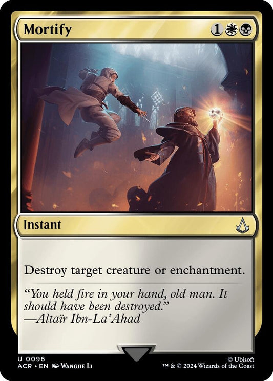 Image for Mortify (96) (Universes Beyond: Assassin's Creed) - Magic: The Gathering