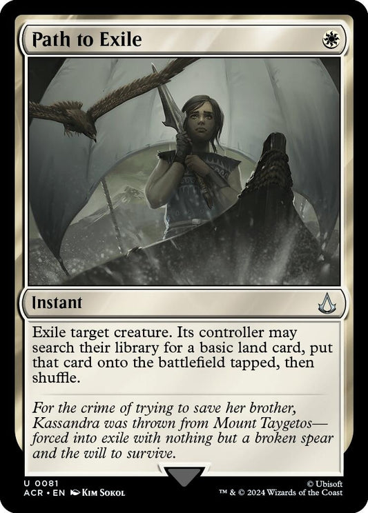 Image for Path to Exile (81) (Universes Beyond: Assassin's Creed) - Magic: The Gathering