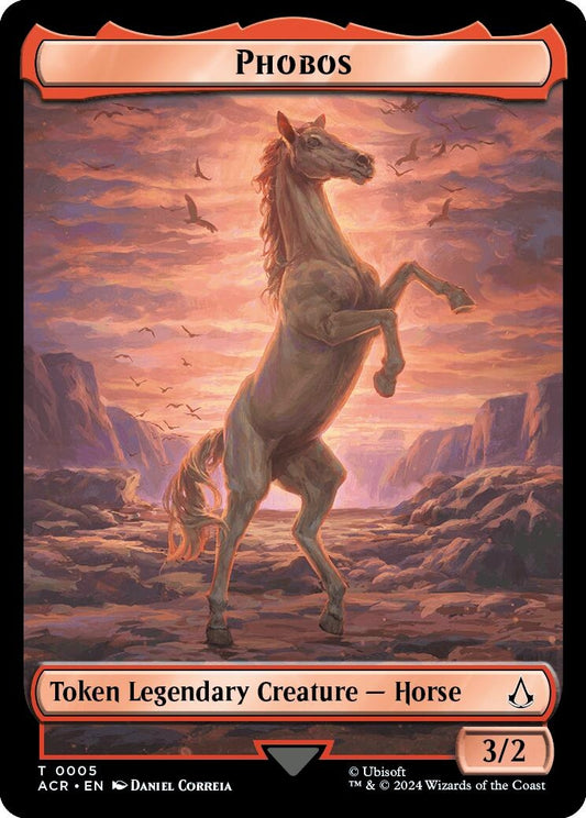 Image for Phobos Token (5) (Universes Beyond: Assassin's Creed) - Magic: The Gathering