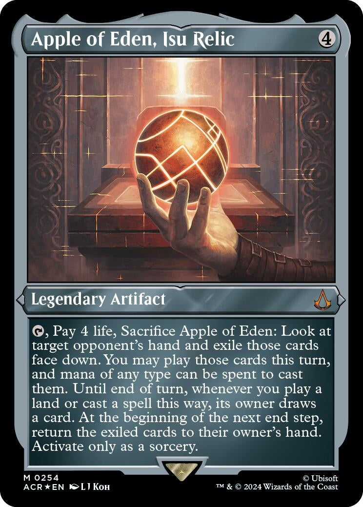 Image for Apple of Eden, Isu Relic (Foil Etched) (254) (Universes Beyond: Assassin's Creed) - Magic: The Gathering