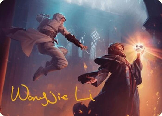 Image for Mortify Art Card (Gold-Stamped Signature) (12) (Art Series: Universes Beyond: Assassin's Creed) - Magic: The Gathering