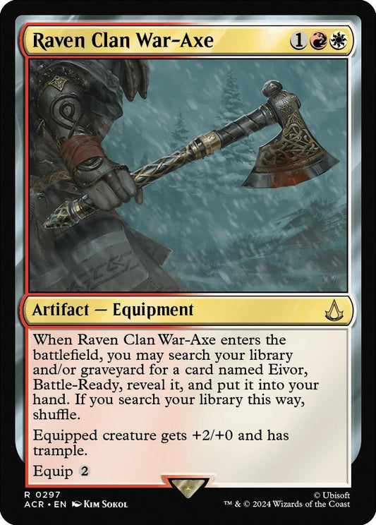 Image for Raven Clan War-Axe (297) (Universes Beyond: Assassin's Creed) - Magic: The Gathering