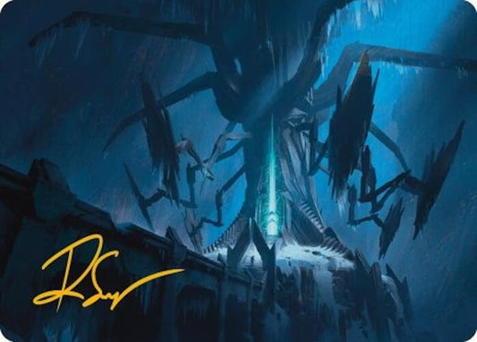 Image for Yggdrasil, Rebirth Engine Art Card (Gold-Stamped Signature) (10) (Art Series: Universes Beyond: Assassin's Creed) - Magic: The Gathering