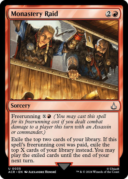 Image for Monastery Raid (35) (Universes Beyond: Assassin's Creed) - Magic: The Gathering