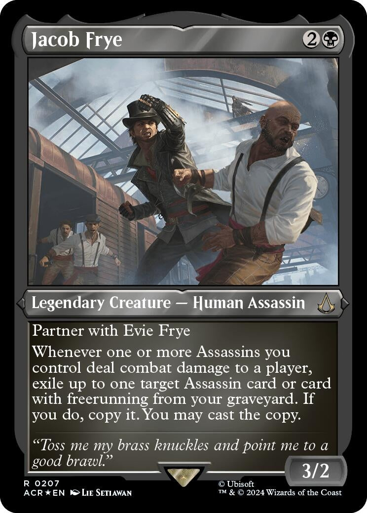 Image for Jacob Frye (Foil Etched) (207) (Universes Beyond: Assassin's Creed) - Magic: The Gathering