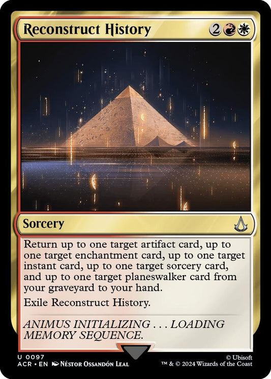Image for Reconstruct History (97) (Universes Beyond: Assassin's Creed) - Magic: The Gathering