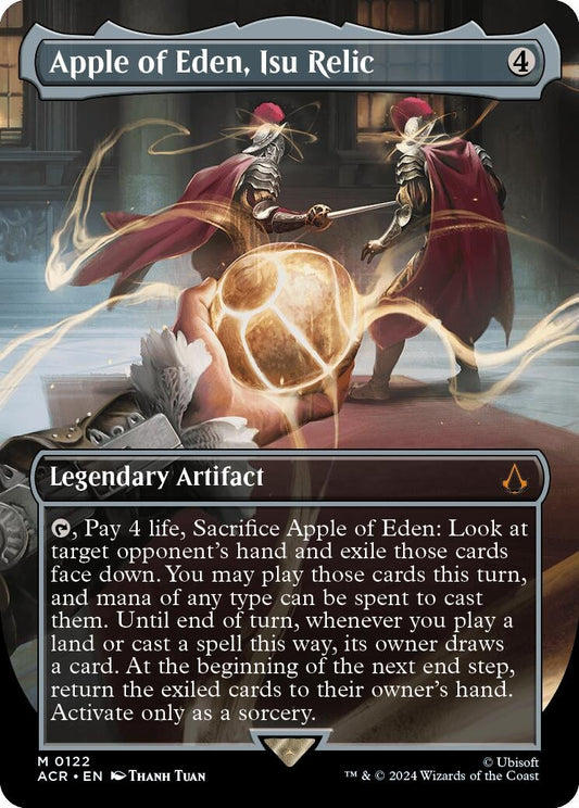 Image for Apple of Eden, Isu Relic (Borderless) (122) (Universes Beyond: Assassin's Creed) - Magic: The Gathering