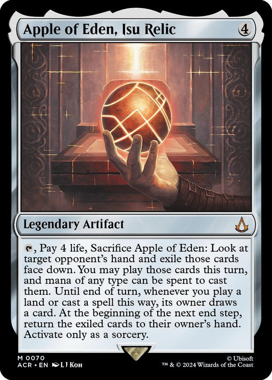 Image for Apple of Eden, Isu Relic (70) (Universes Beyond: Assassin's Creed) - Magic: The Gathering