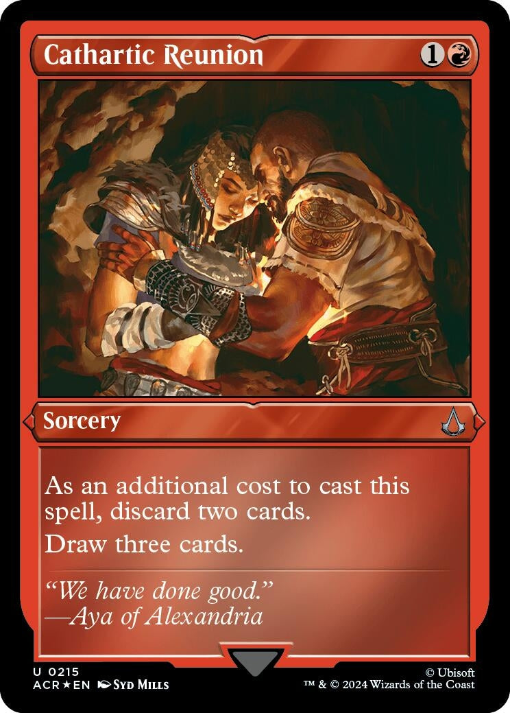 Image for Cathartic Reunion (Foil Etched) (215) (Universes Beyond: Assassin's Creed) - Magic: The Gathering