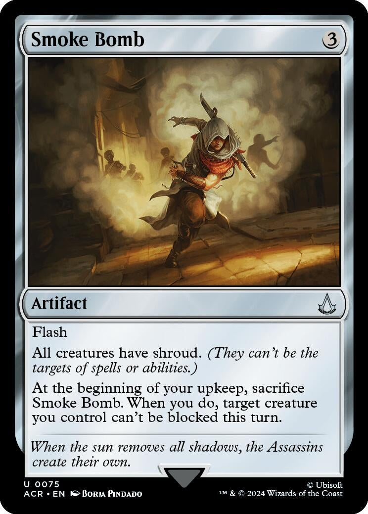 Image for Smoke Bomb (75) (Universes Beyond: Assassin's Creed) - Magic: The Gathering