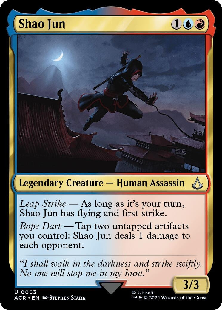 Image for Shao Jun (63) (Universes Beyond: Assassin's Creed) - Magic: The Gathering