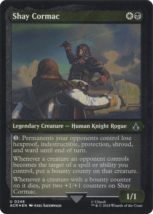 Image for Shay Cormac (Foil Etched) (248) (Universes Beyond: Assassin's Creed) - Magic: The Gathering