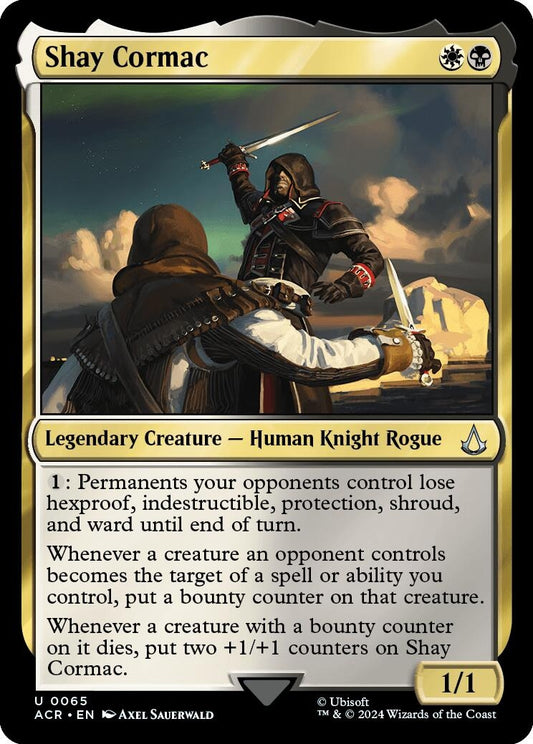 Image for Shay Cormac (65) (Universes Beyond: Assassin's Creed) - Magic: The Gathering