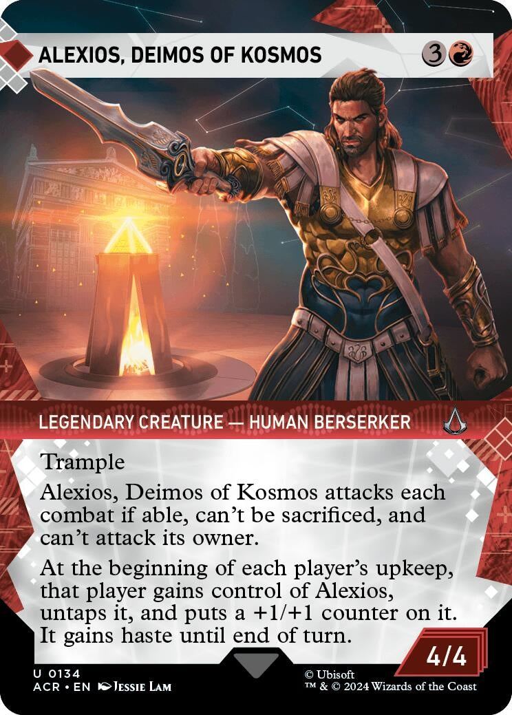 Image for Alexios, Deimos of Kosmos (Showcase) (134) (Universes Beyond: Assassin's Creed) - Magic: The Gathering