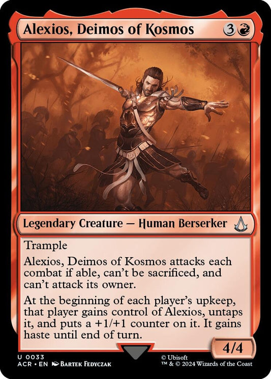 Image for Alexios, Deimos of Kosmos (33) (Universes Beyond: Assassin's Creed) - Magic: The Gathering
