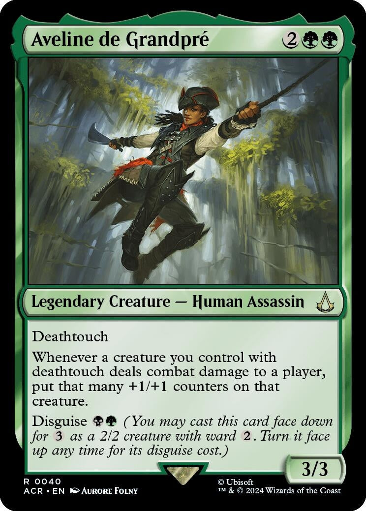 Image for Aveline de Grandpre (40) (Universes Beyond: Assassin's Creed) - Magic: The Gathering