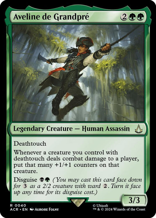 Image for Aveline de Grandpre (40) (Universes Beyond: Assassin's Creed) - Magic: The Gathering