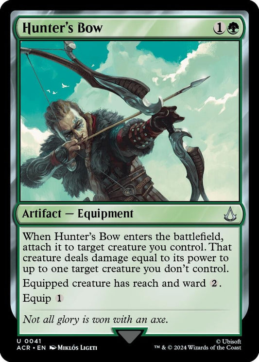 Image for Hunter's Bow (41) (Universes Beyond: Assassin's Creed) - Magic: The Gathering
