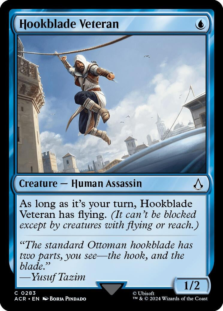 Image for Hookblade Veteran (283) (Universes Beyond: Assassin's Creed) - Magic: The Gathering