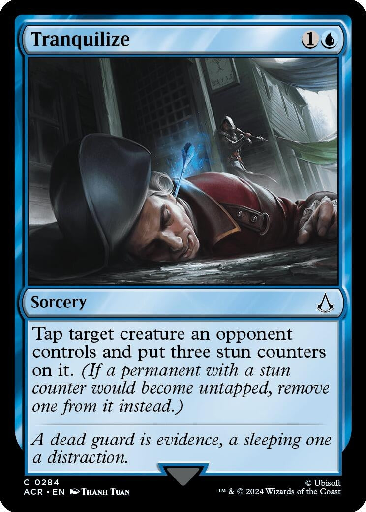 Image for Tranquilize (284) (Universes Beyond: Assassin's Creed) - Magic: The Gathering
