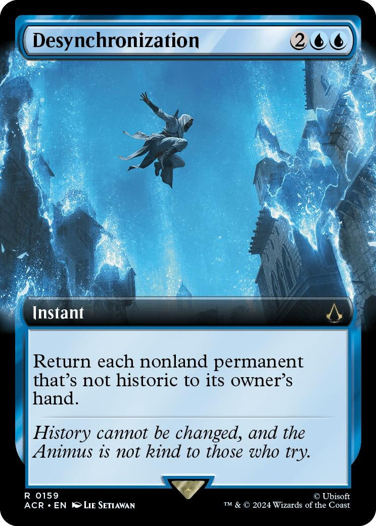 Image for Desynchronization (Extended Art) (159) (Universes Beyond: Assassin's Creed) - Magic: The Gathering
