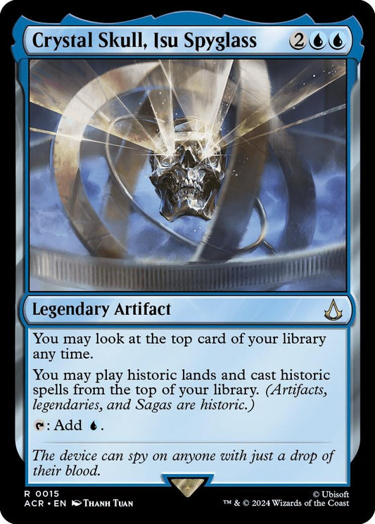 Image for Crystal Skull, Isu Spyglass (15) (Universes Beyond: Assassin's Creed) - Magic: The Gathering