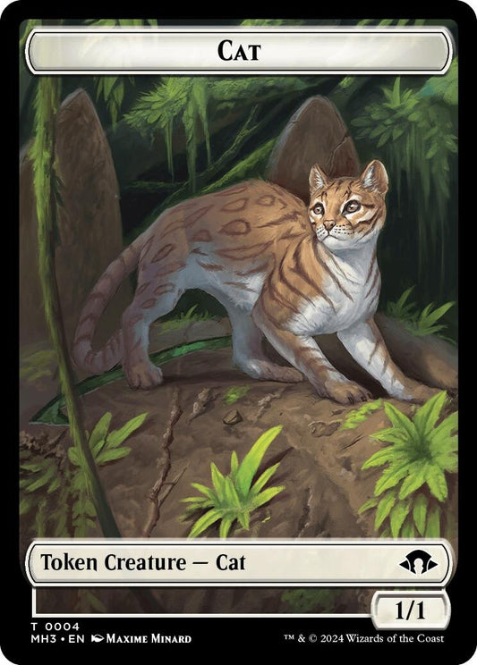 Image for Cat // Energy Reserve Double-Sided Token (4 // 36) (Modern Horizons 3) - Magic: The Gathering