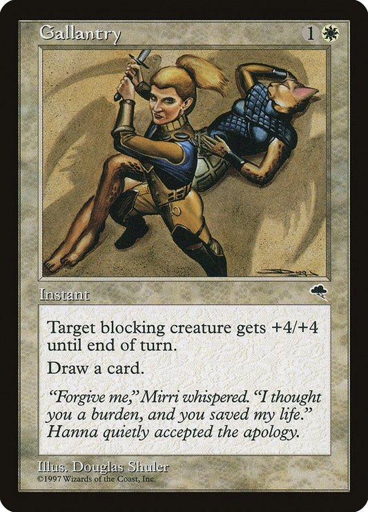 Image for Gallantry (20) (Tempest) - Magic: The Gathering