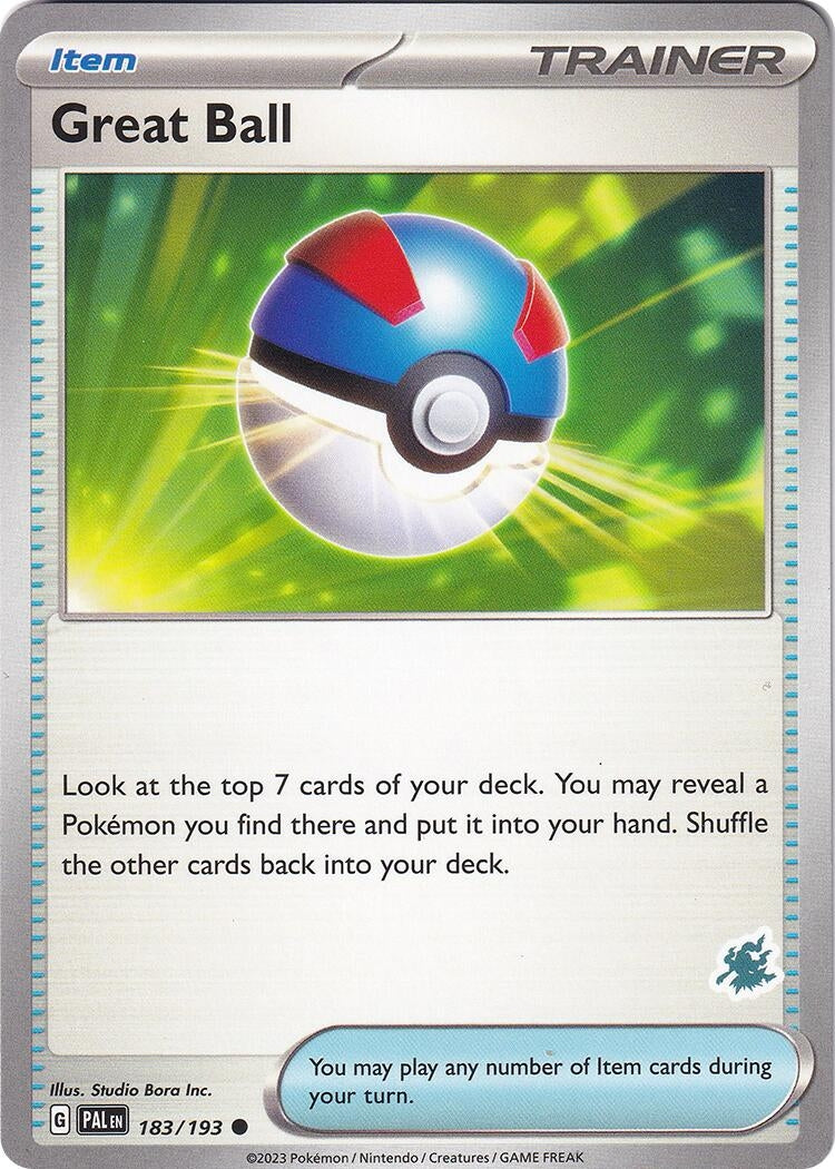 Image for Great Ball - Darkrai Deck (183/193) (Battle Academy 2024) - Pokemon
