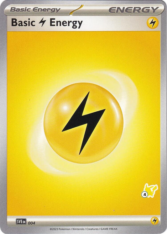 Image for Basic Lightning Energy - Pikachu 4 (004) (Battle Academy 2024) - Pokemon