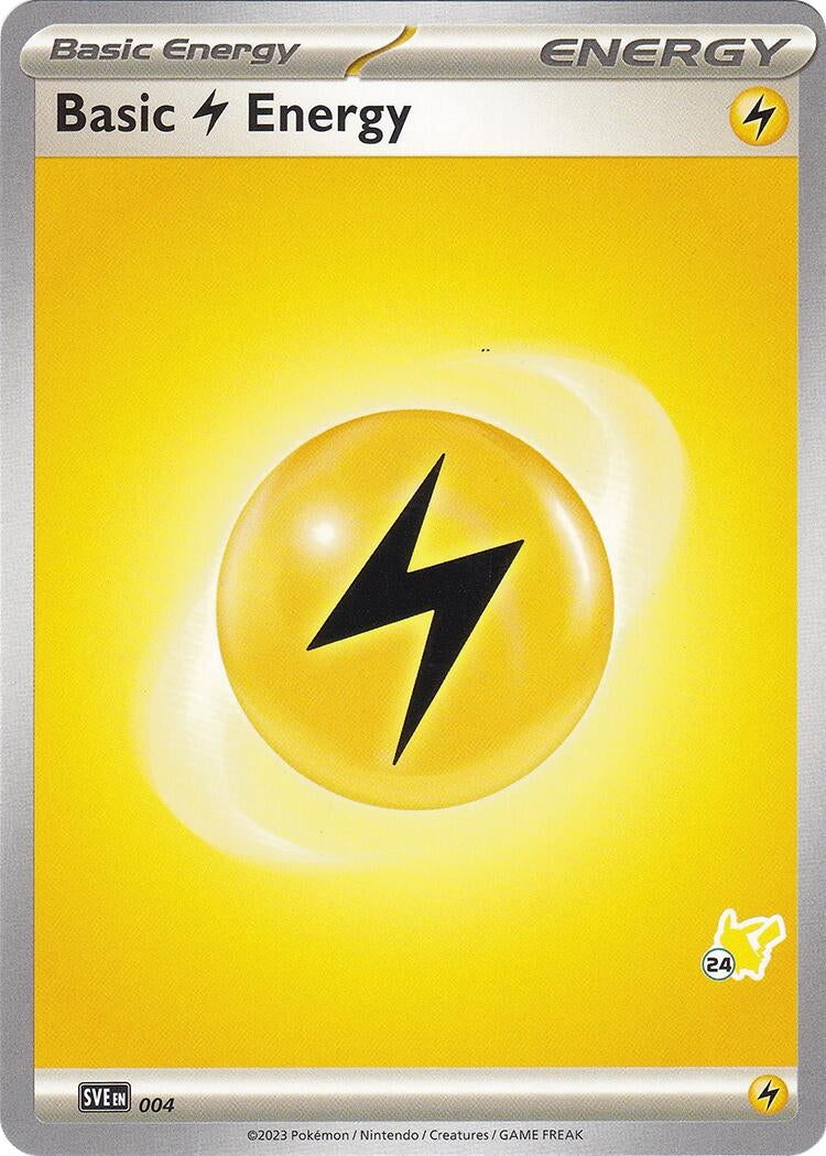 Image for Basic Lightning Energy - Pikachu 24 (004) (Battle Academy 2024) - Pokemon