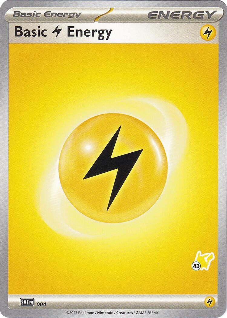 Image for Basic Lightning Energy - Pikachu 43 (004) (Battle Academy 2024) - Pokemon