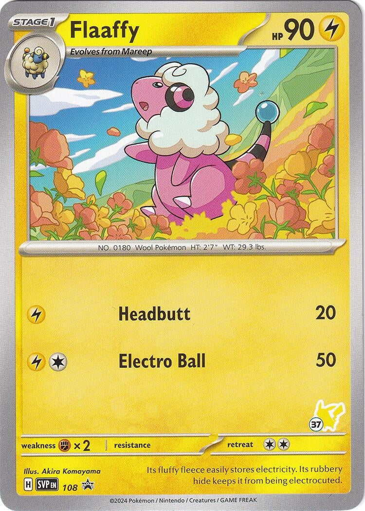 Image for Flaaffy - Pikachu 37 (108) (Battle Academy 2024) - Pokemon