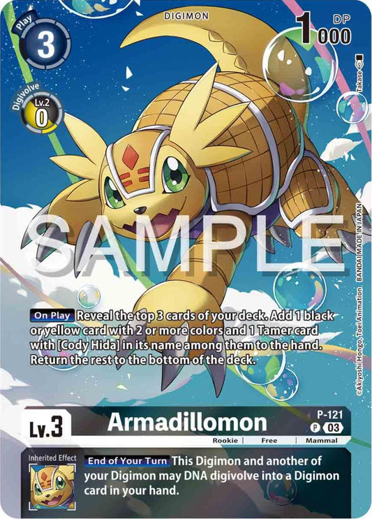 Image for Armadillomon - P-121 (Digimon Adventure 02: The Beginning Set) (P-121 P) (Digimon Promotion Cards) - Digimon Card Game