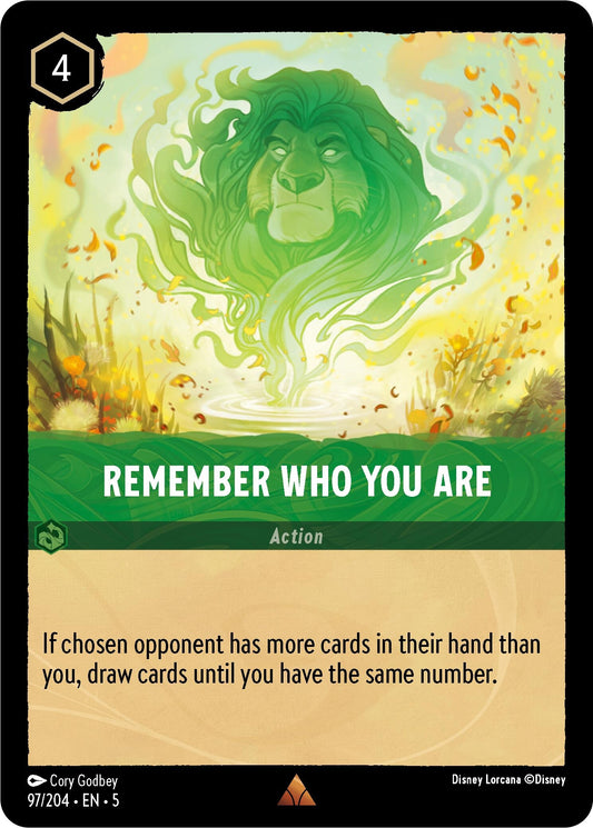 Image for Remember Who You Are (97/204) (Shimmering Skies) - Disney Lorcana
