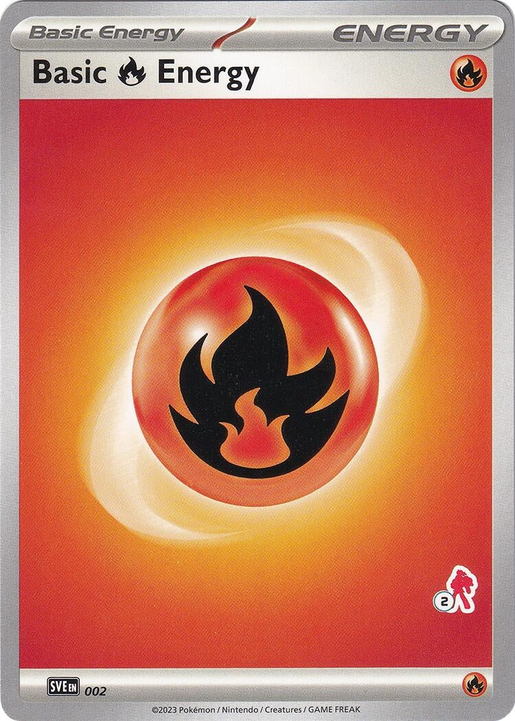 Image for Basic Fire Energy - Armarouge 2 (002) (Battle Academy 2024) - Pokemon