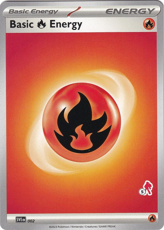 Image for Basic Fire Energy - Armarouge 5 (002) (Battle Academy 2024) - Pokemon