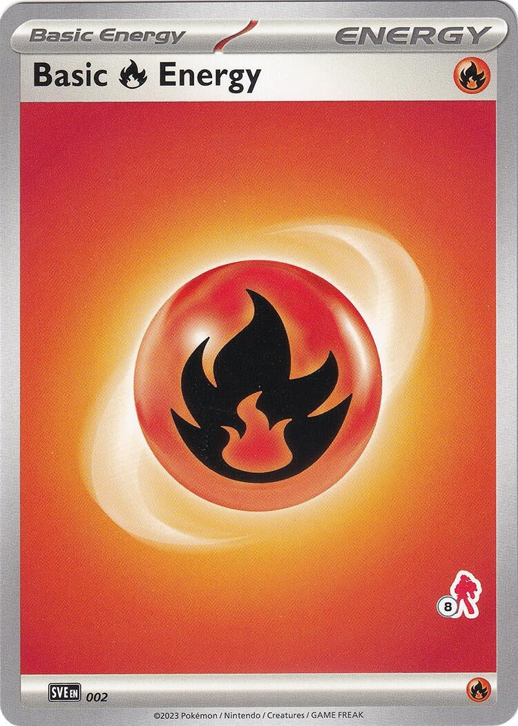 Image for Basic Fire Energy - Armarouge 8 (002) (Battle Academy 2024) - Pokemon
