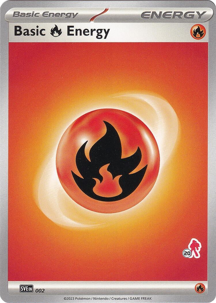 Image for Basic Fire Energy - Armarouge 20 (002) (Battle Academy 2024) - Pokemon