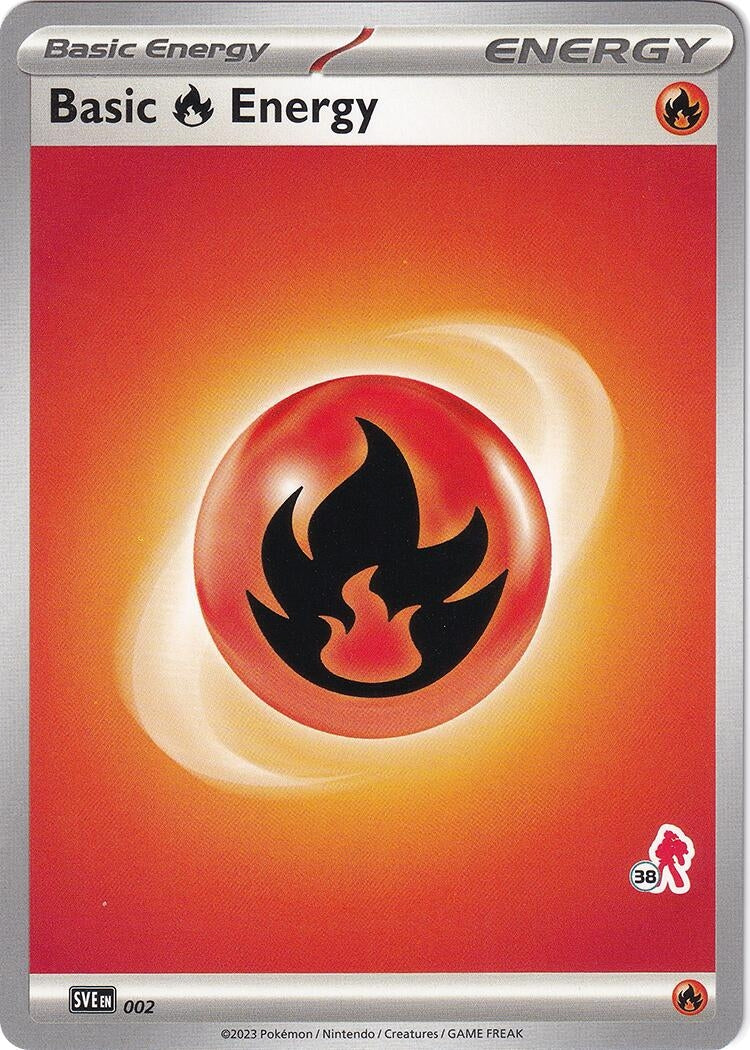 Image for Basic Fire Energy - Armarouge 38 (002) (Battle Academy 2024) - Pokemon