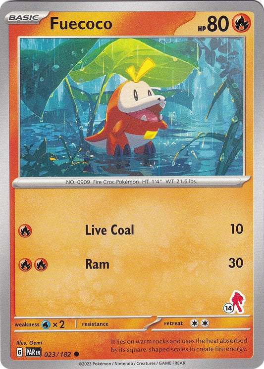 Image for Fuecoco - Armarouge 14 (023/182) (Battle Academy 2024) - Pokemon